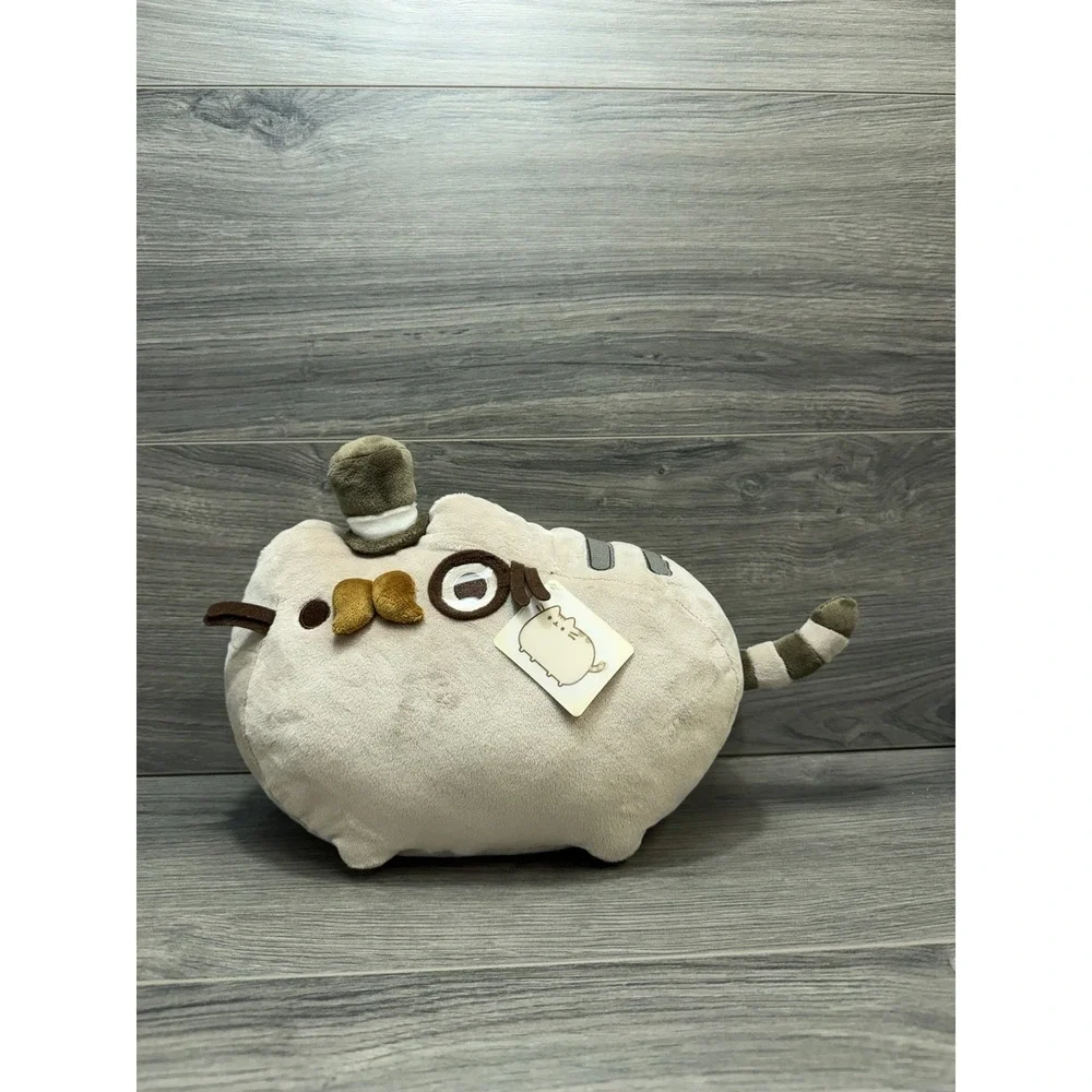 Pusheen 2017 Detective Plush 12in Gund New Stuffed Animal Adorable Spectacle